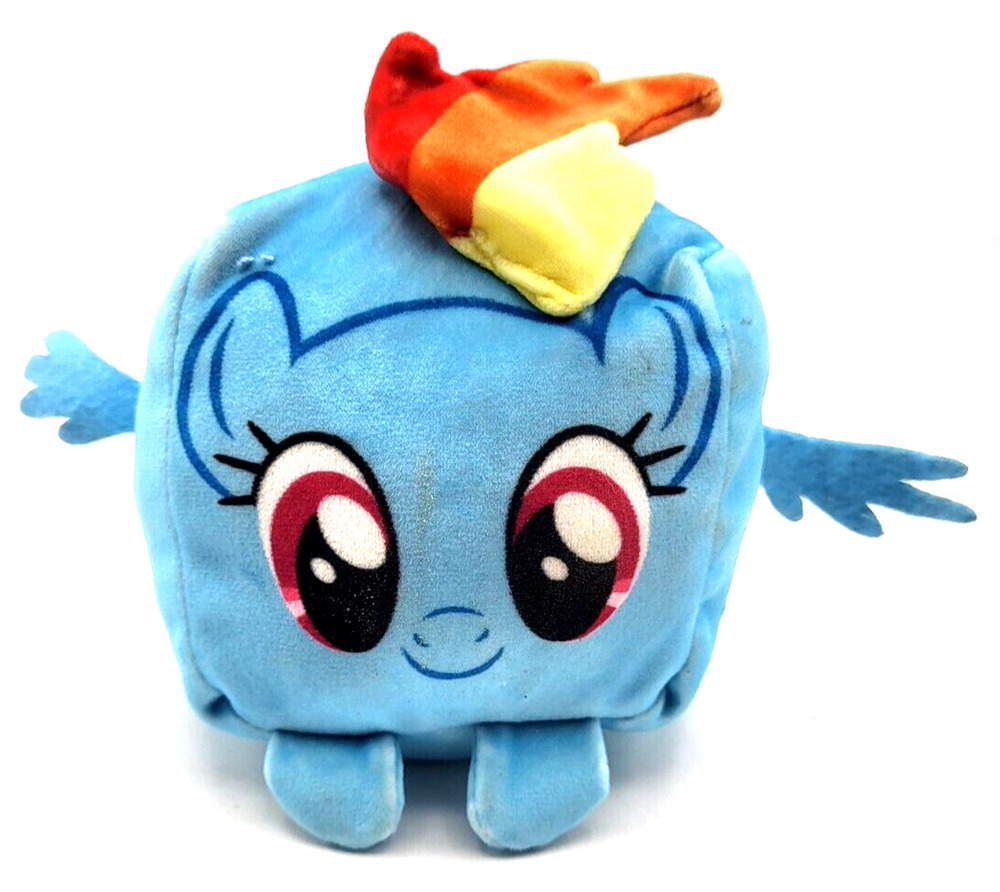 My Little Pony Rainbow Dash Plush Cubd Collectible Hasbro 5" Super Soft